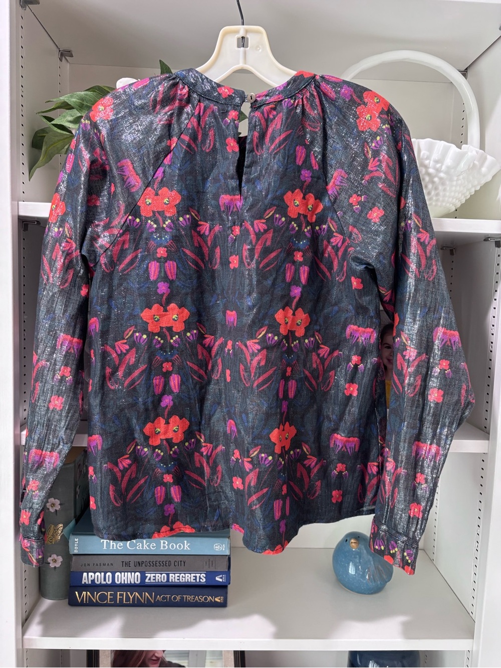 Roopa Pemmaraju floral blouse Anthropologie S - Picture 6 of 9